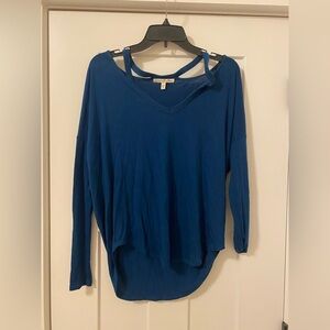 Express Long Sleeve Tee with Cutout